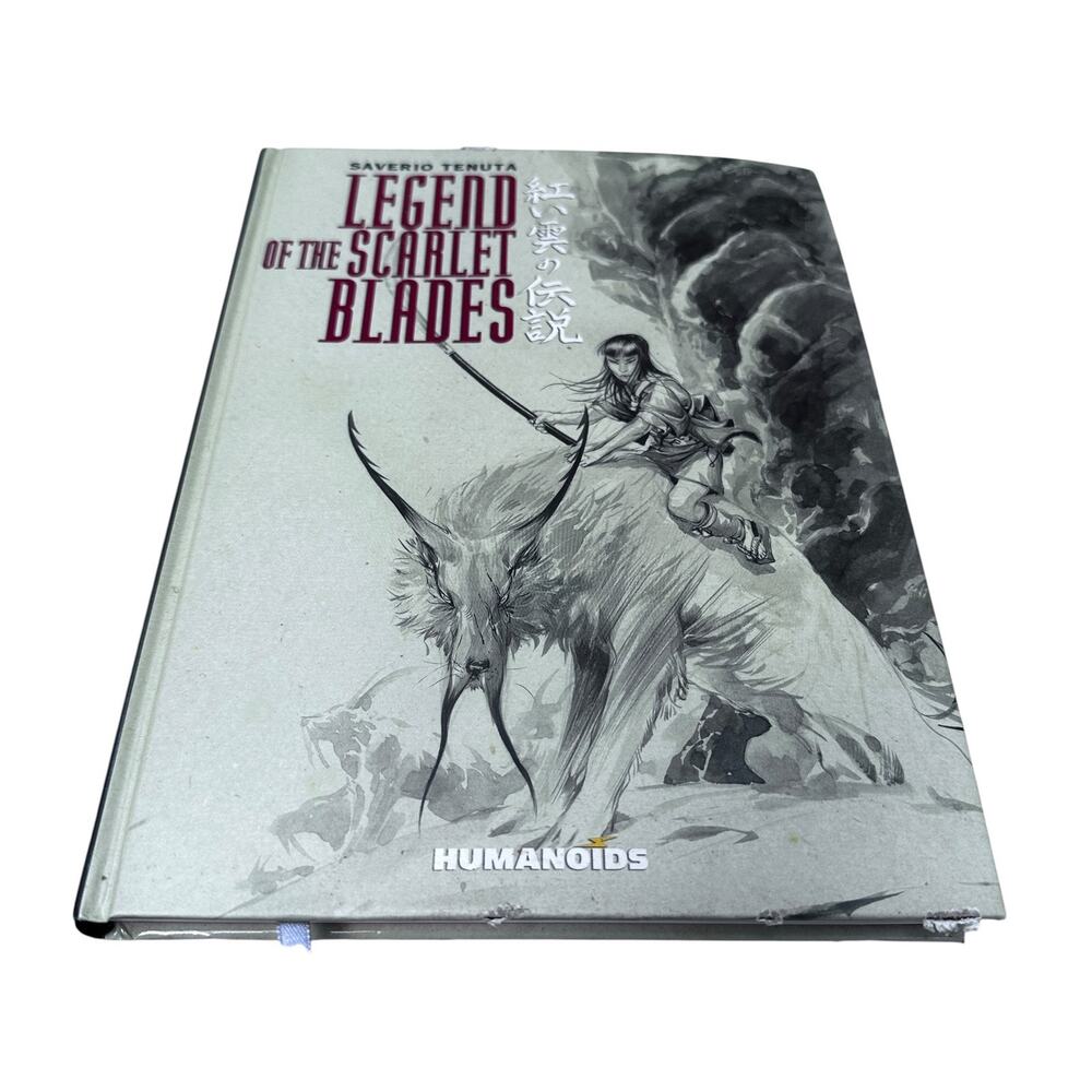 Legend of the Scarlet Blades New English Edition (Yellow Mounted Figure Cover)